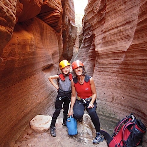 Guided slot canyon trips and tours