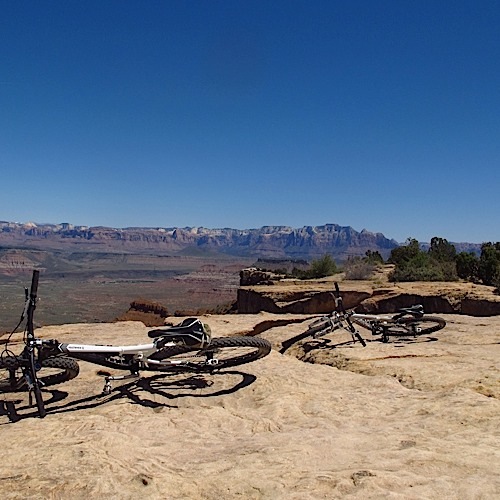 Zion National Park Utah mountain biking trips and tours.